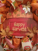 Load image into Gallery viewer, Fall Red Truck Wreath
