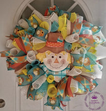 Load image into Gallery viewer, Scarecrow Wreath
