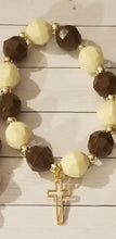 Load image into Gallery viewer, Handcrafted Stretch Bracelets-Brown/Beige
