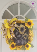Load image into Gallery viewer, Sunflower Wreath
