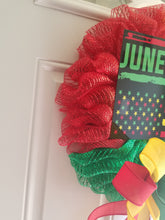 Load image into Gallery viewer, Juneteenth Bubble Wreath
